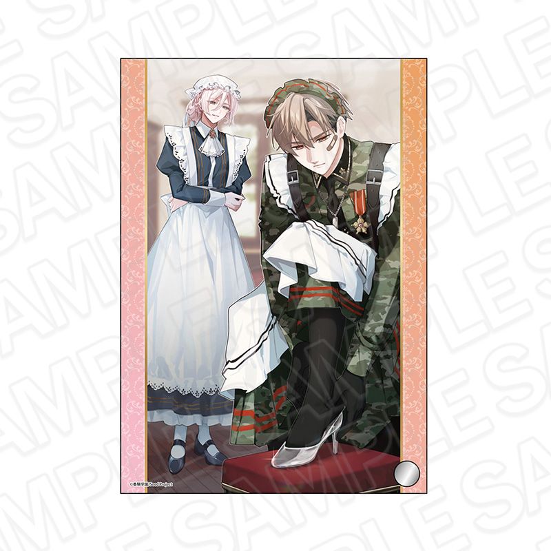 【コンテンツシード】BOYS be MAID！～御曹司メイドボーイ部の日日～ ミニアクリルアート 余花・籠