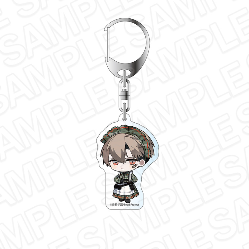 【コンテンツシード】BOYS be MAID！～御曹司メイドボーイ部の日日～ アクリルキーホルダー 雨鬼 籠 メイド服 デフォルメ ver.