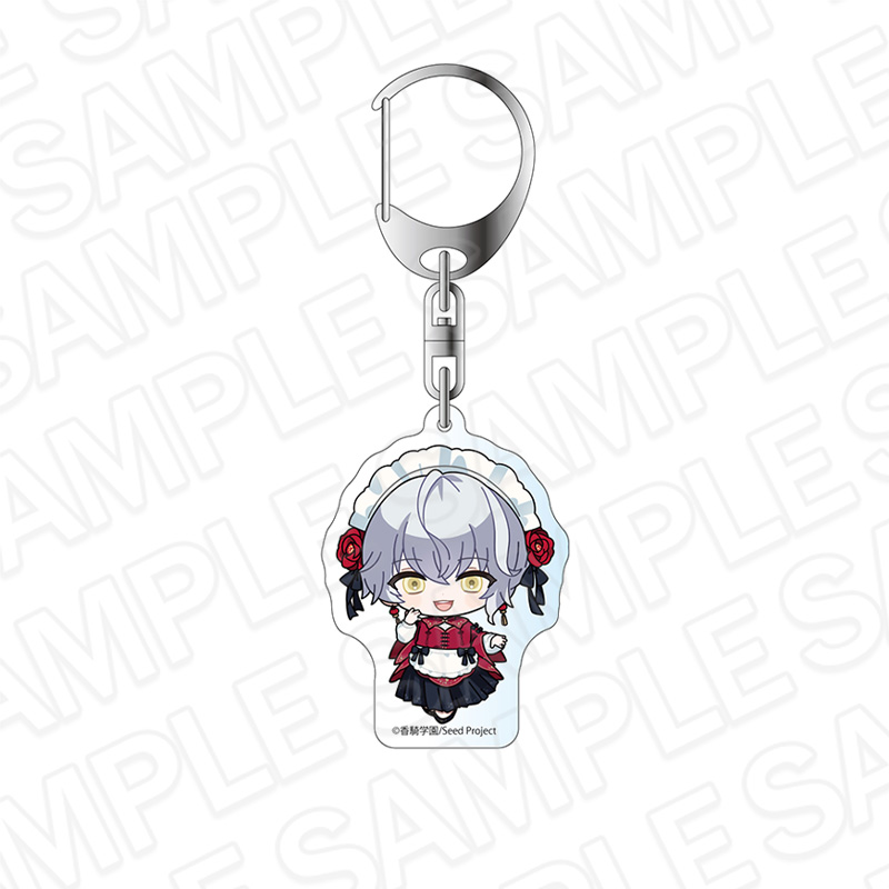 【コンテンツシード】BOYS be MAID！～御曹司メイドボーイ部の日日～ アクリルキーホルダー 菊 秋明 メイド服 デフォルメ ver.