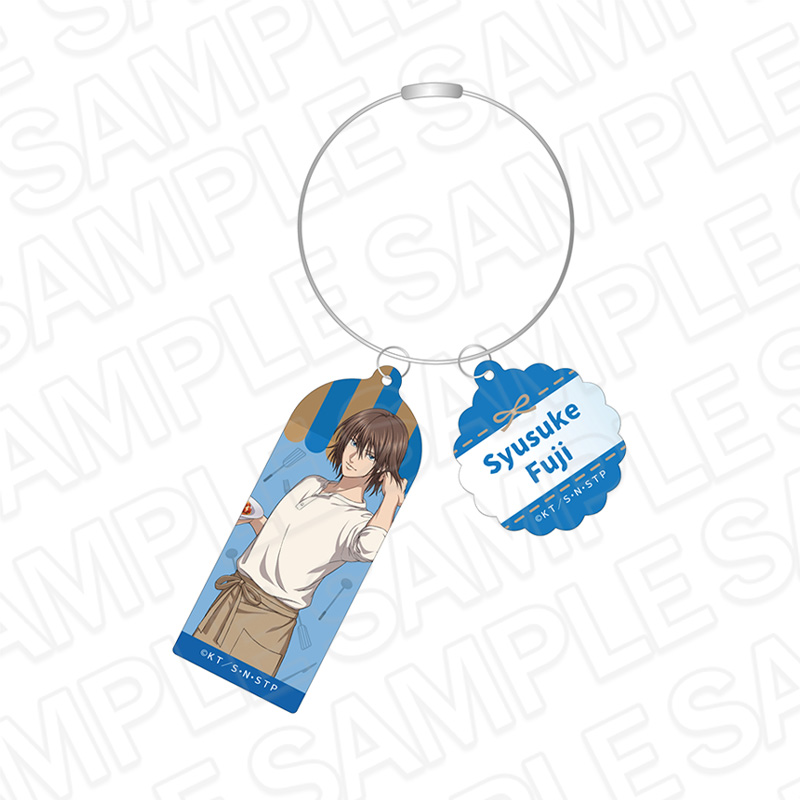 【コンテンツシード】新テニスの王子様 ワイヤーキーホルダー 不二周助 手料理 ver.