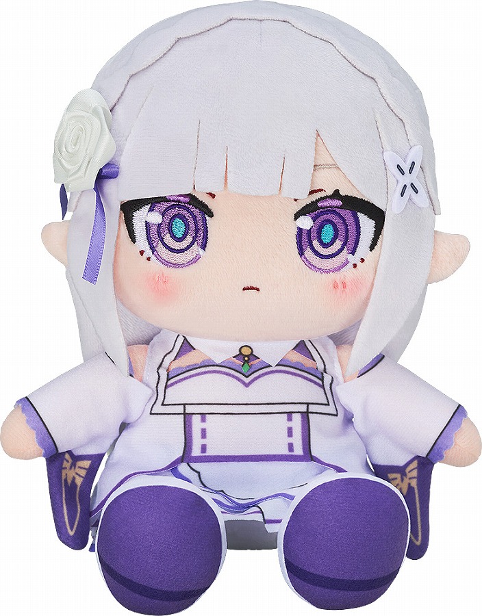 【グッドスマイルカンパニー】ちょこぷに ぬいぐるみ Re：ゼロから始める異世界生活 エミリア