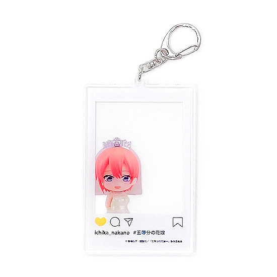 【グッドスマイルカンパニー】五等分の花嫁∽ ねんどろいどぷらす フォトフレーム風アクリルキーホルダー 中野一花