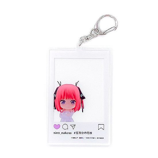 【グッドスマイルカンパニー】五等分の花嫁∽ ねんどろいどぷらす フォトフレーム風アクリルキーホルダー 中野二乃