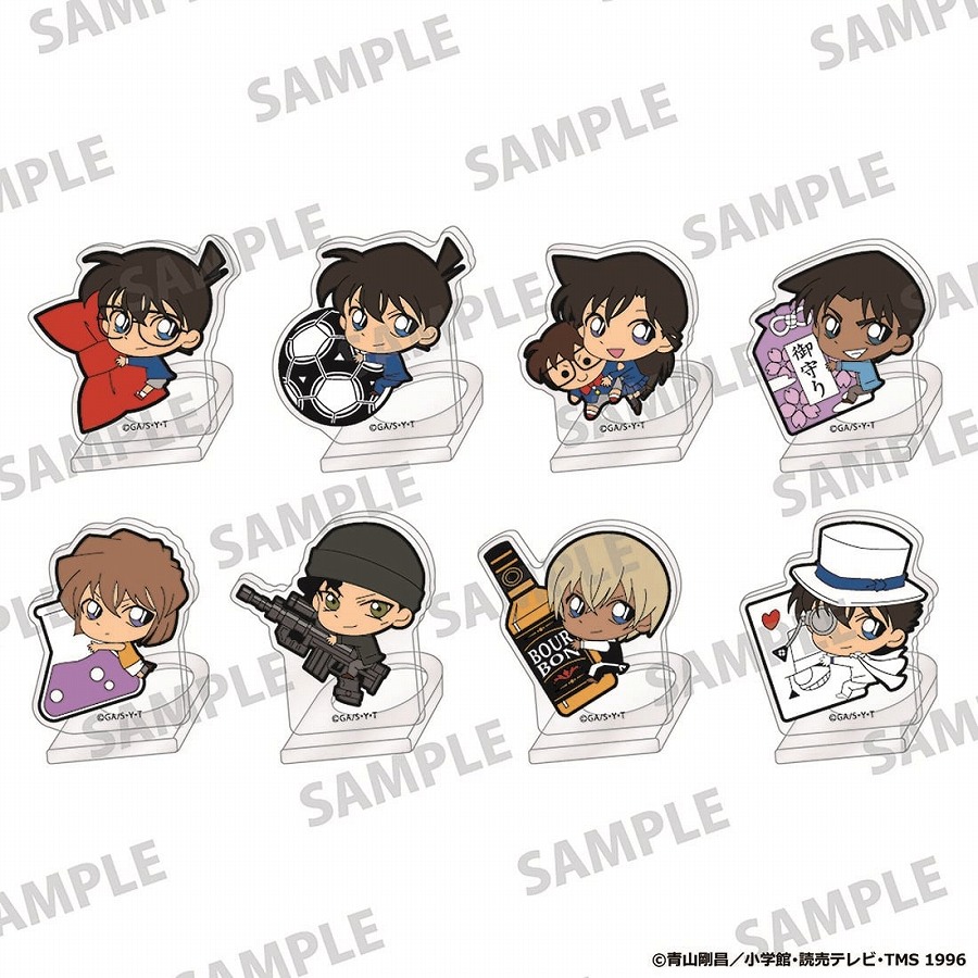 【KADOKAWA】「名探偵コナン」トレーディングアクリルリング 1BOX入数：8