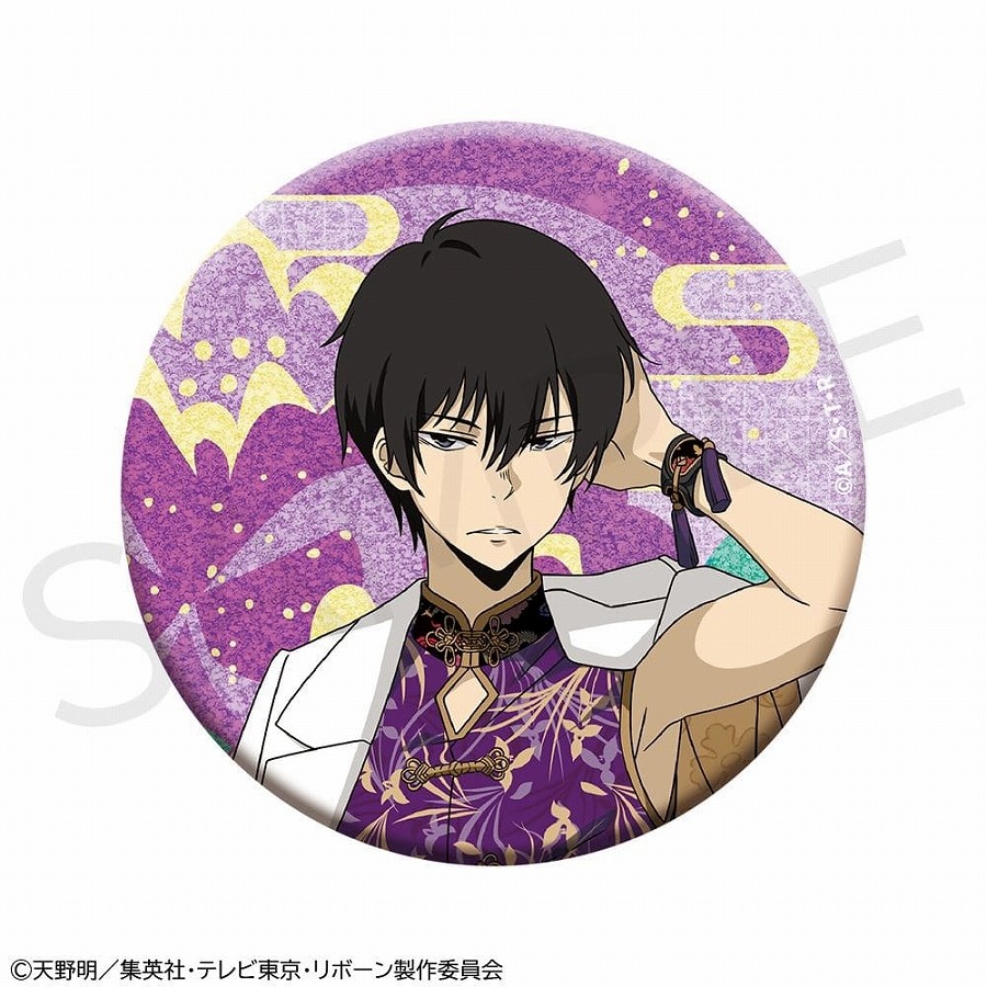 【KADOKAWA】「家庭教師ヒットマンREBORN！」BIGホログラム缶バッジ 雲雀恭弥