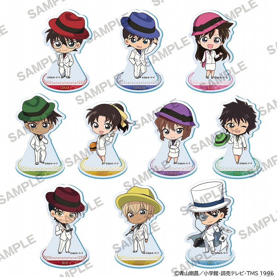 【KADOKAWA】「名探偵コナン」にいてんごアクリルスタンドコレクション オールドスーツ 第2弾ver. 1BOX入数：10