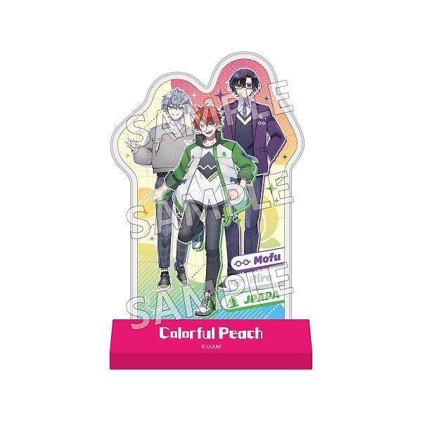 【エンスカイ】カラフルピーチ カブセルスタンディ CC-ST033 じゃぱぱ&ヒロ&もふ