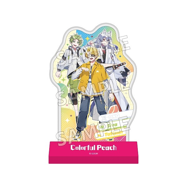 【エンスカイ】カラフルピーチ カブセルスタンディ CC-ST034 たっつん&シヴァ&どぬく