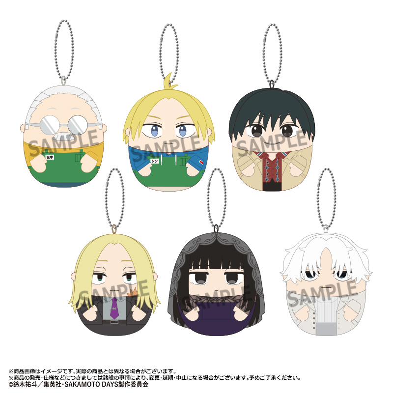 【ANICRAFT】SAKAMOTO DAYS ぷちもちマスコット 1BOX入数：6
