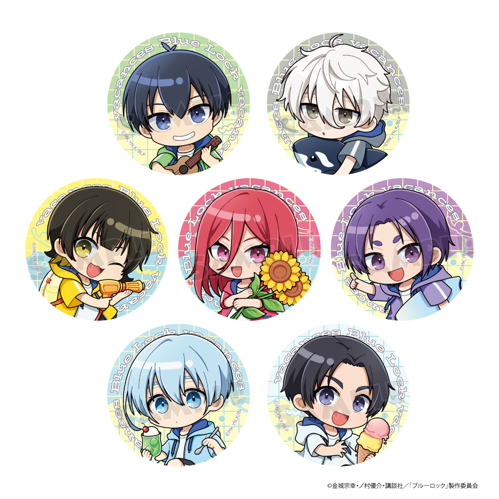 【Parflette】ブルーロック トレーディング缶バッジBOX (バカンス2/ver.A)7個入り