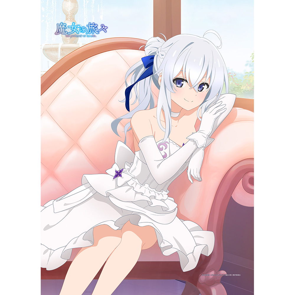 【カーテン魂】魔女の旅々 描き下ろしB2タペストリー （イレイナ/舞踏会）Wスエード