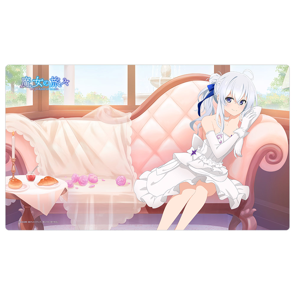 【カーテン魂】魔女の旅々 描き下ろしラバーマット （イレイナ/舞踏会）