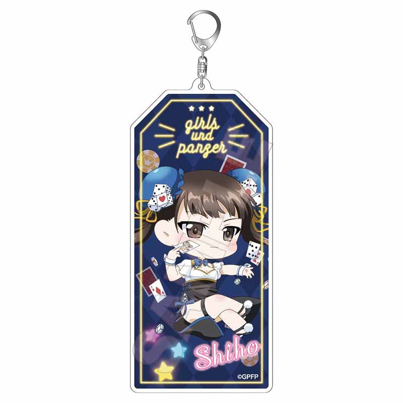 【GRANUP】ガールズ&パンツァー 最終章 もちっこ カジノディーラー アクリルキーホルダーBIG 西住 しほ