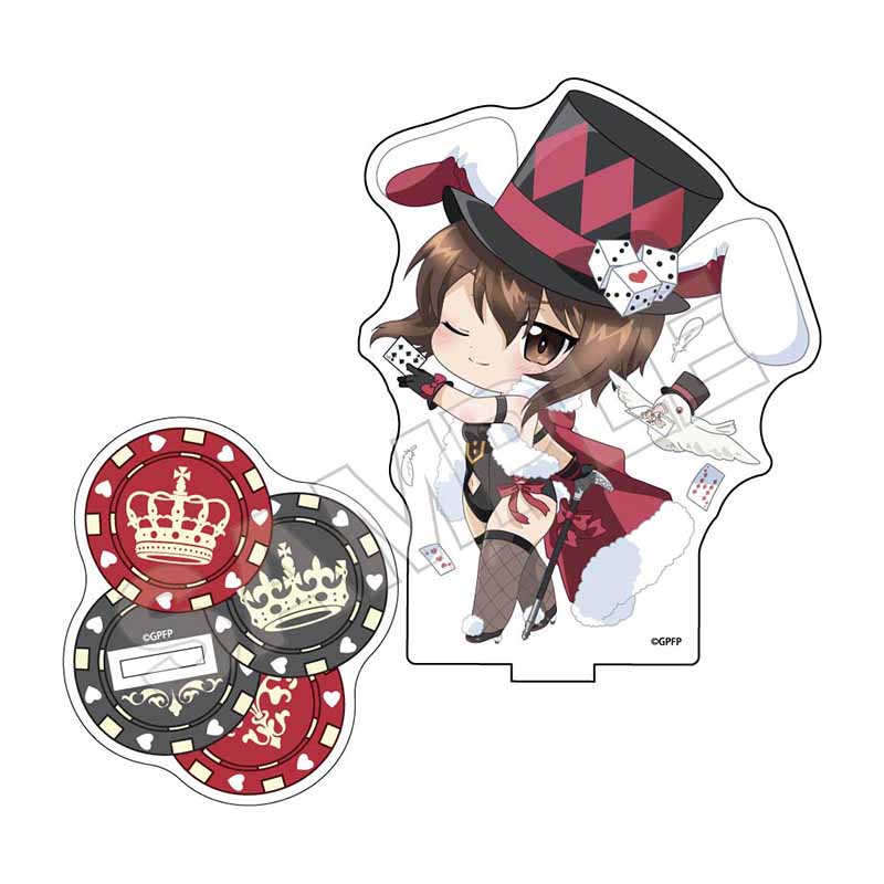 【GRANUP】ガールズ&パンツァー 最終章 もちっこ カジノディーラー アクリルスタンド 西住 まほ
