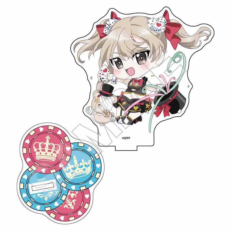 【GRANUP】ガールズ&パンツァー 最終章 もちっこ カジノディーラー アクリルスタンド 島田 愛里寿