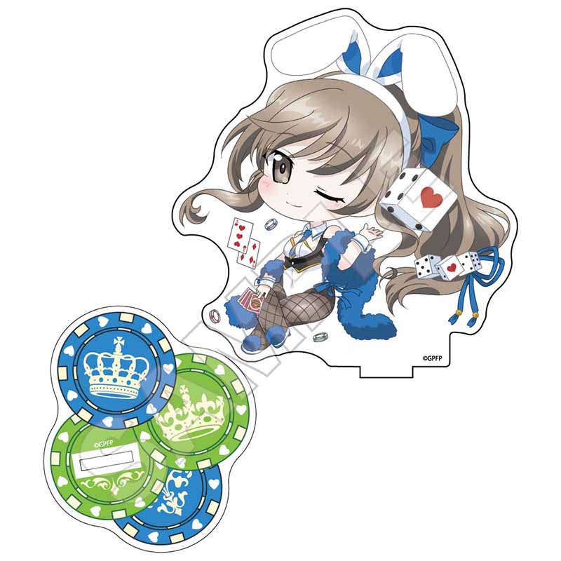 【GRANUP】ガールズ&パンツァー 最終章 もちっこ カジノディーラー アクリルスタンド 島田 千代