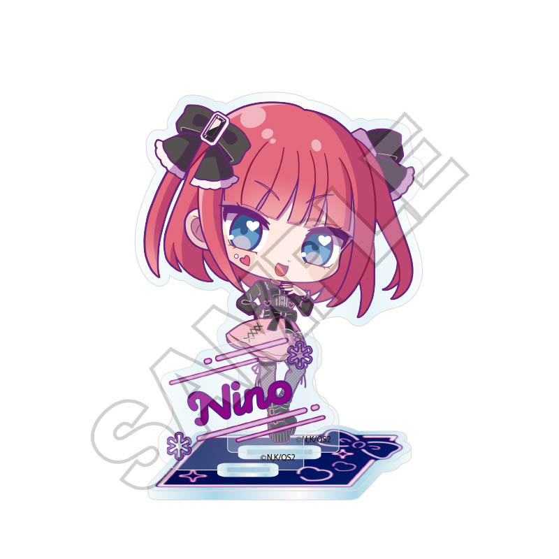 【GRANUP】五等分の花嫁＊ 地雷系 アクリルスタンドJr. 中野 二乃