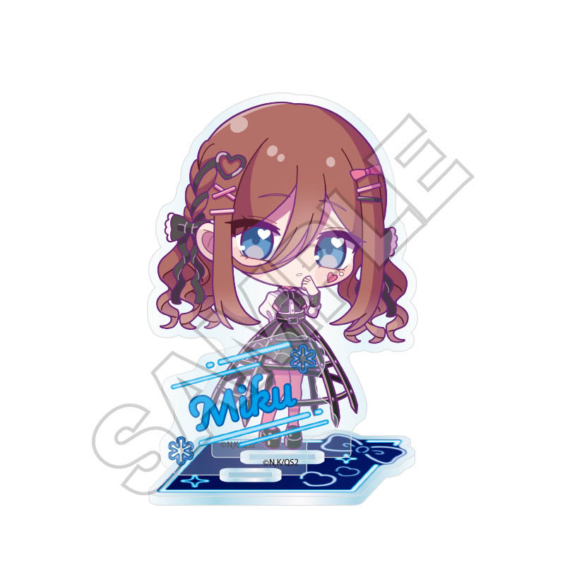 【GRANUP】五等分の花嫁＊ 地雷系 アクリルスタンドJr. 中野 三玖