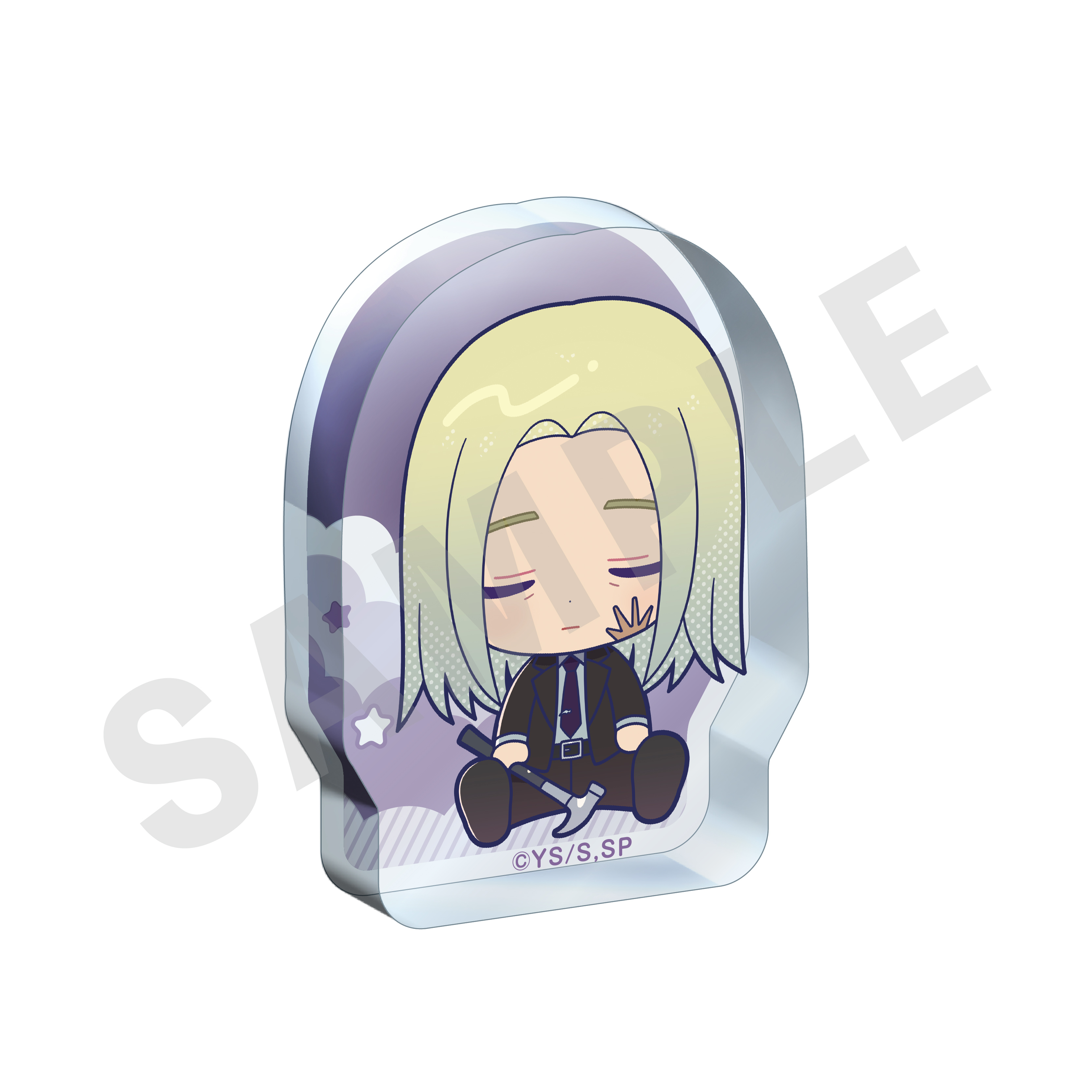 【coly】SAKAMOTO DAYS ミニキャラおやすみシリーズ ミニアクリルブロック （神々廻）