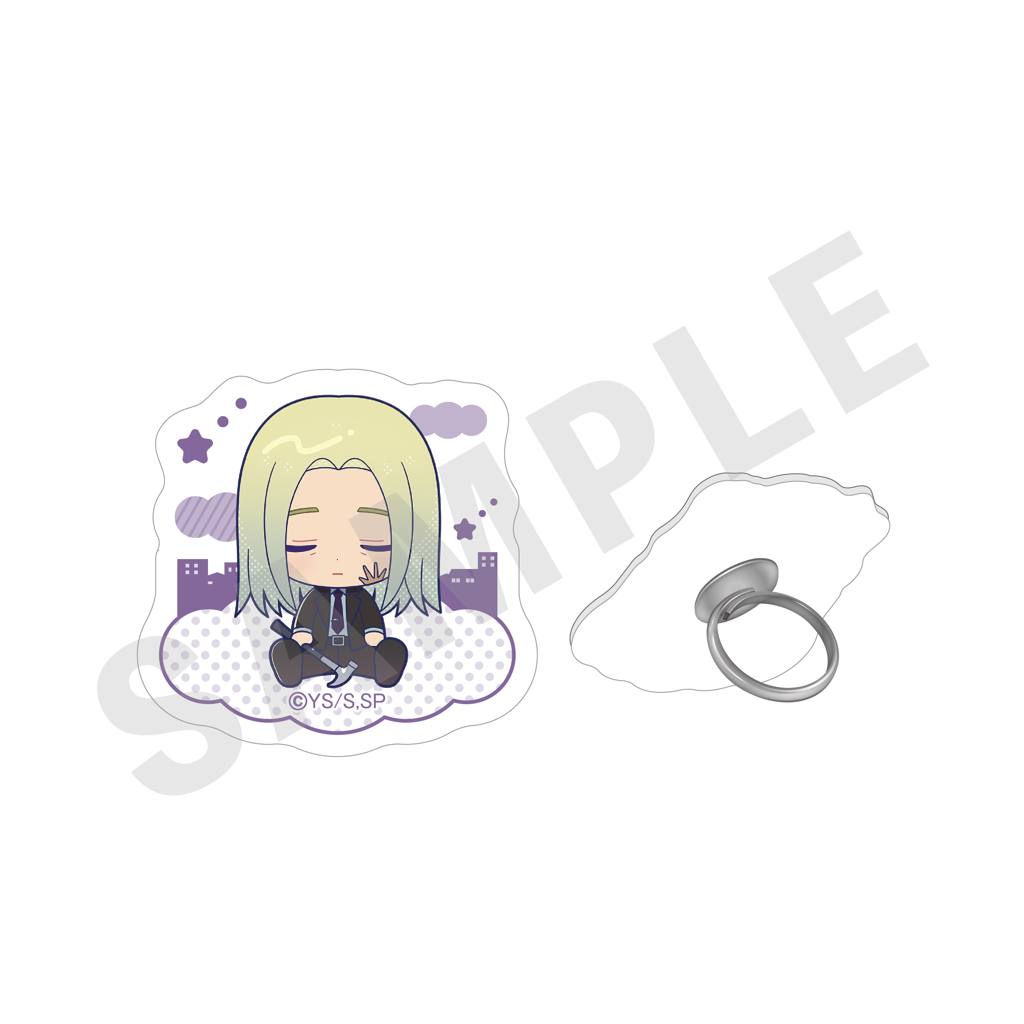 【coly】SAKAMOTO DAYS ミニキャラおやすみシリーズ ふぃんこれ （神々廻）