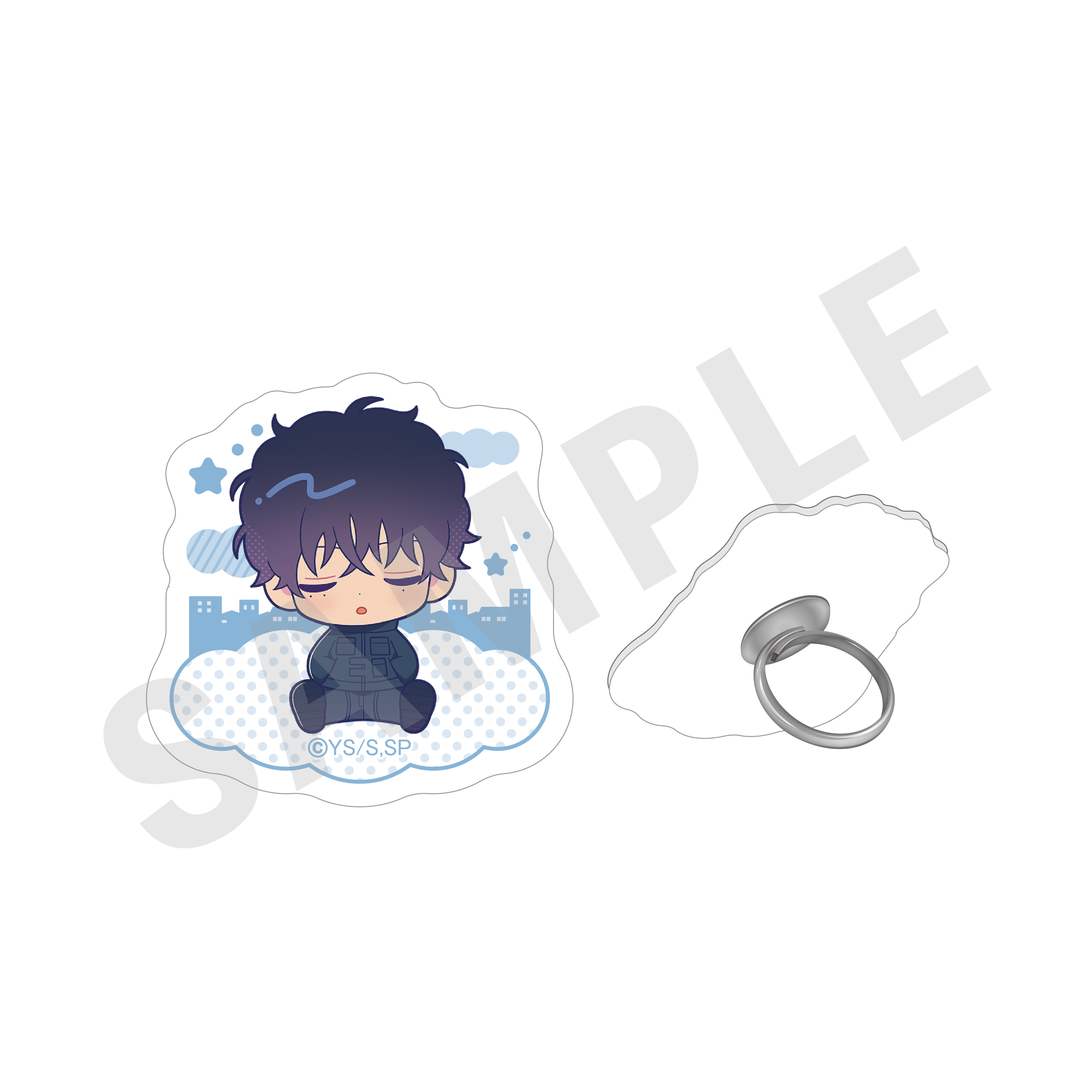 【coly】SAKAMOTO DAYS ミニキャラおやすみシリーズ ふぃんこれ （夏生）
