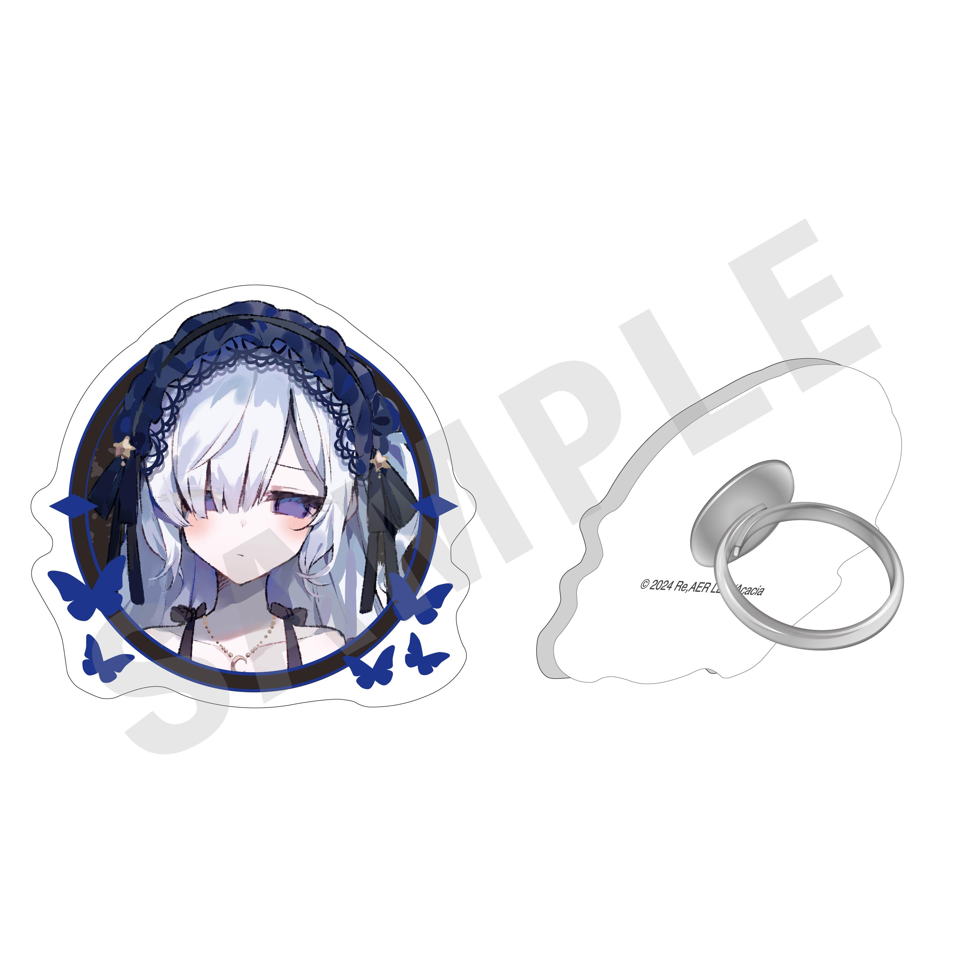 【coly】魔法少女ノ魔女裁判 ふぃんこれ アクリルリング （夏目アンアン）