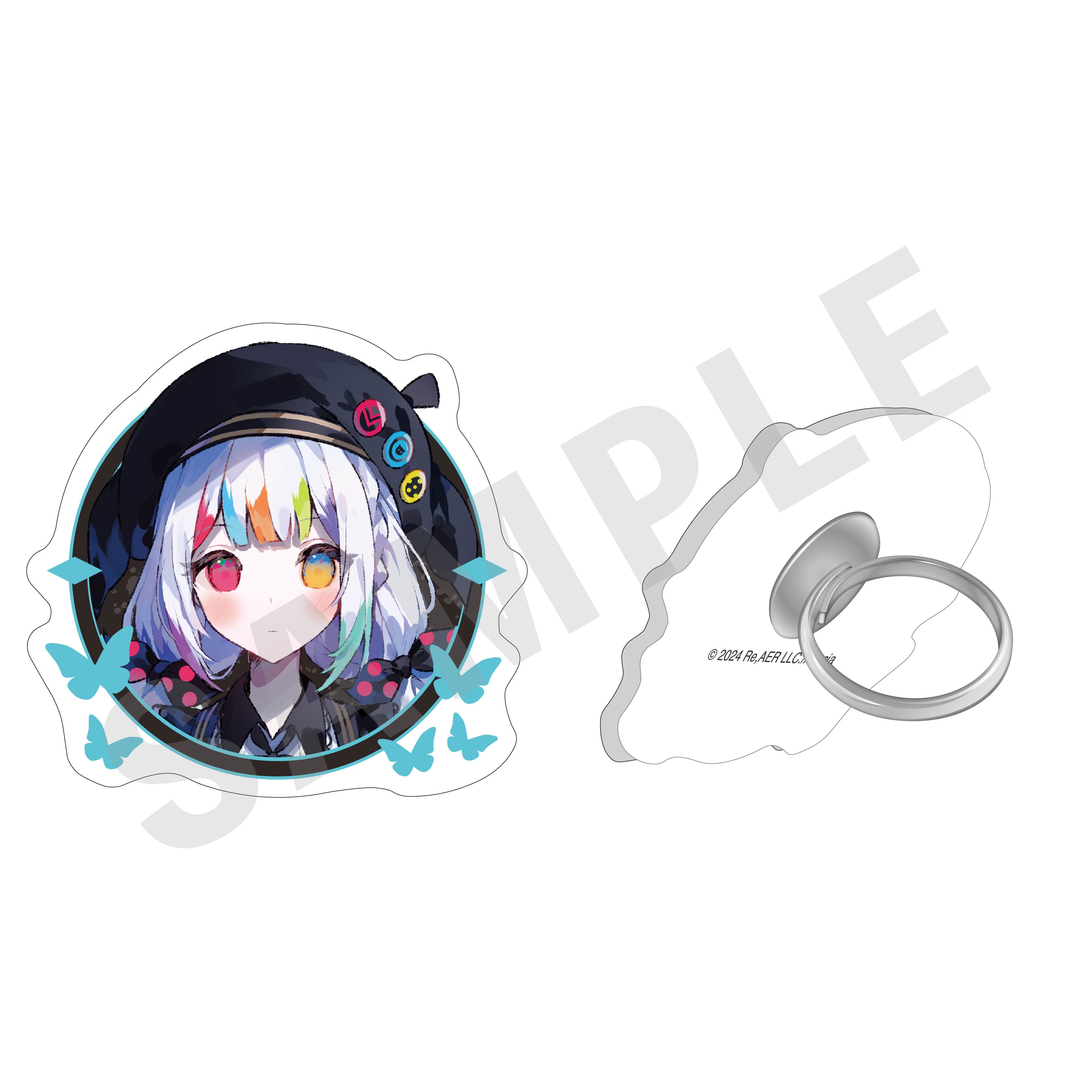 【coly】魔法少女ノ魔女裁判 ふぃんこれ アクリルリング （城ヶ崎ノア）