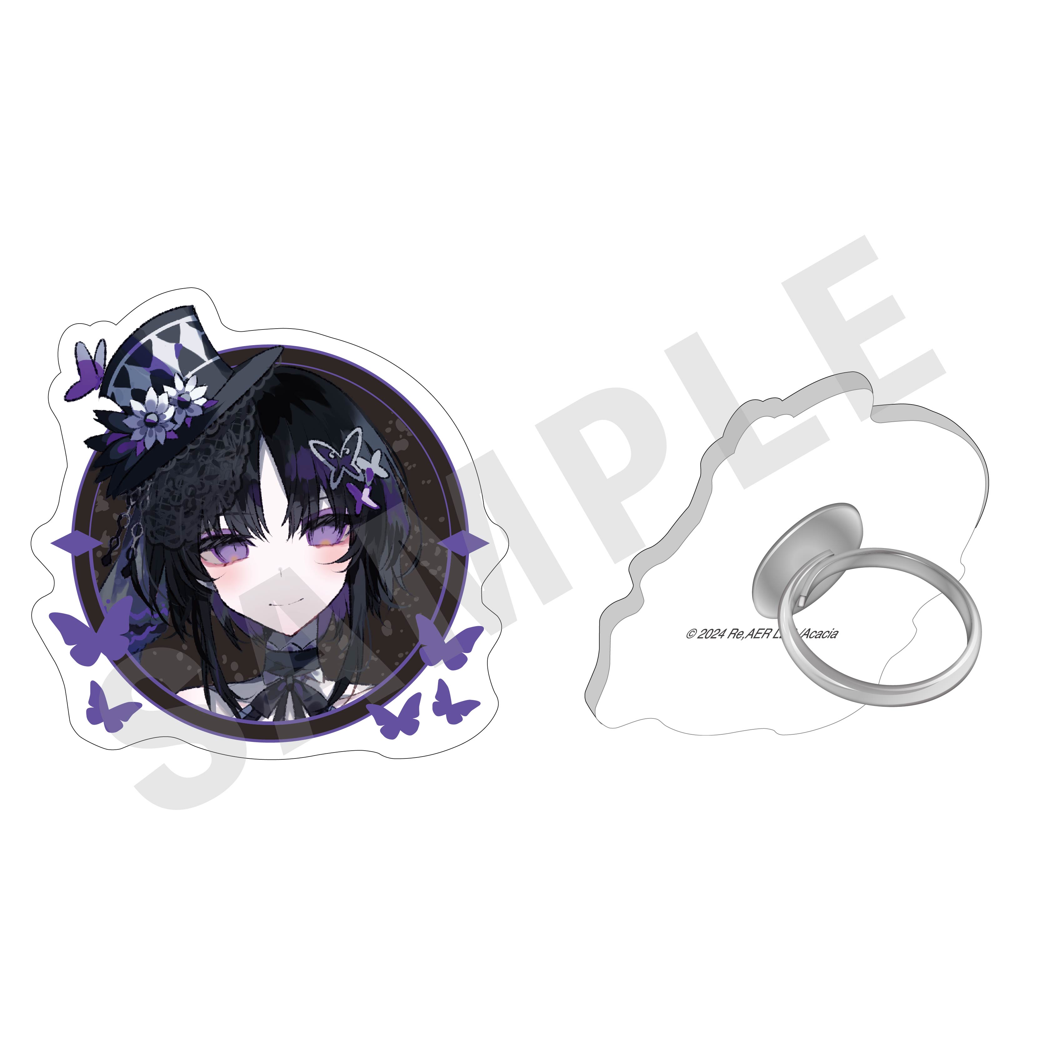 【coly】魔法少女ノ魔女裁判 ふぃんこれ アクリルリング （宝生マーゴ）
