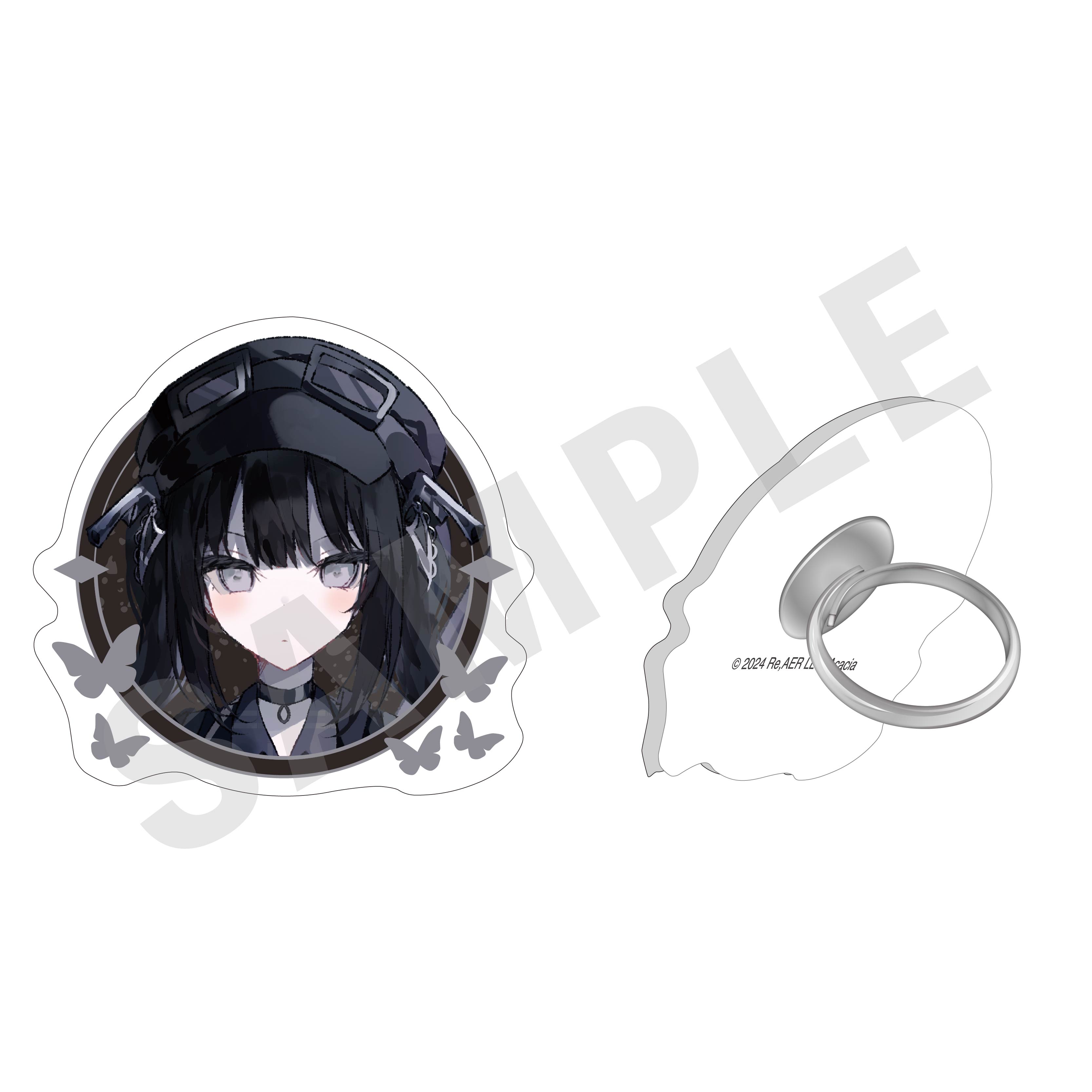 【coly】魔法少女ノ魔女裁判 ふぃんこれ アクリルリング （黒部ナノカ）