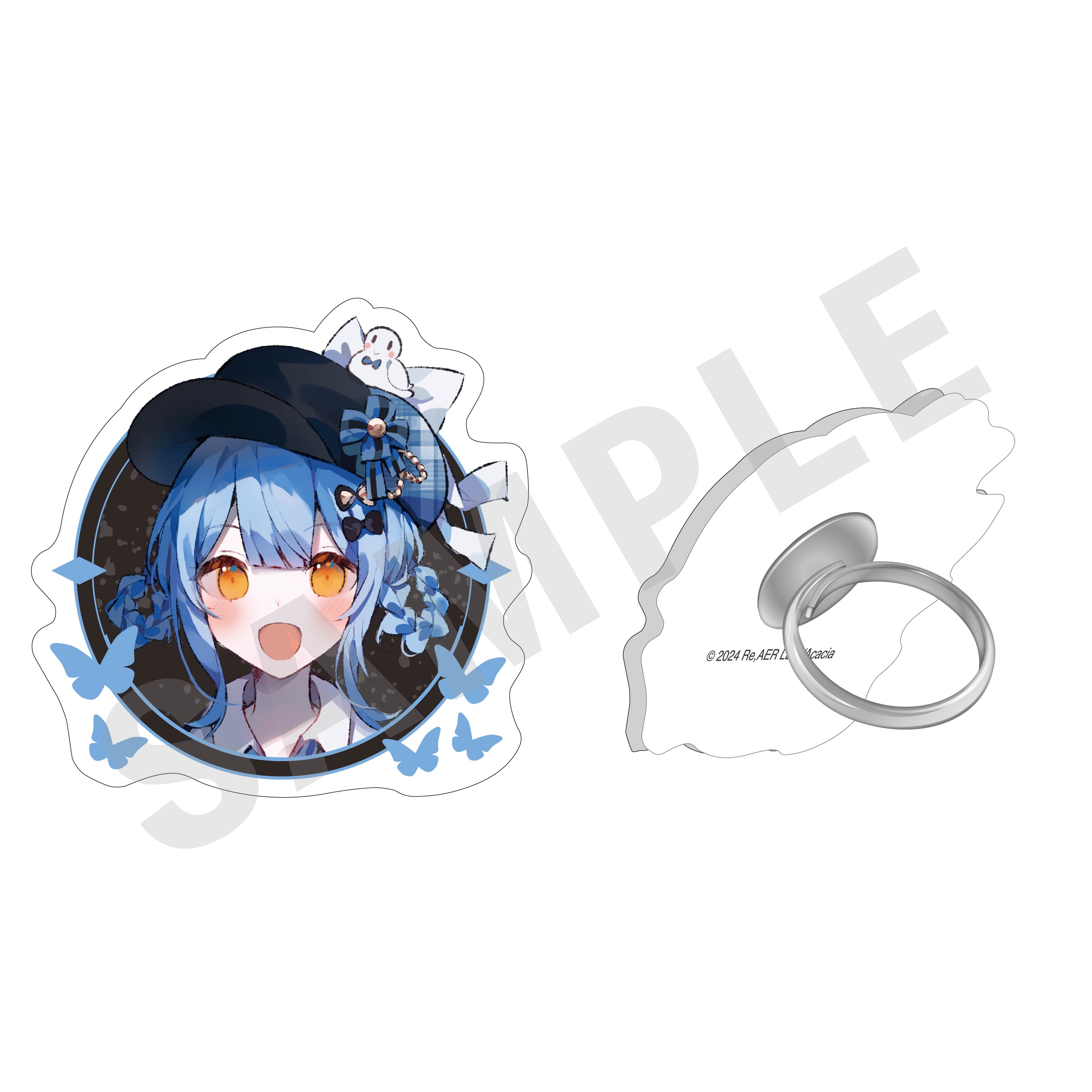 【coly】魔法少女ノ魔女裁判 ふぃんこれ アクリルリング （橘シェリー）