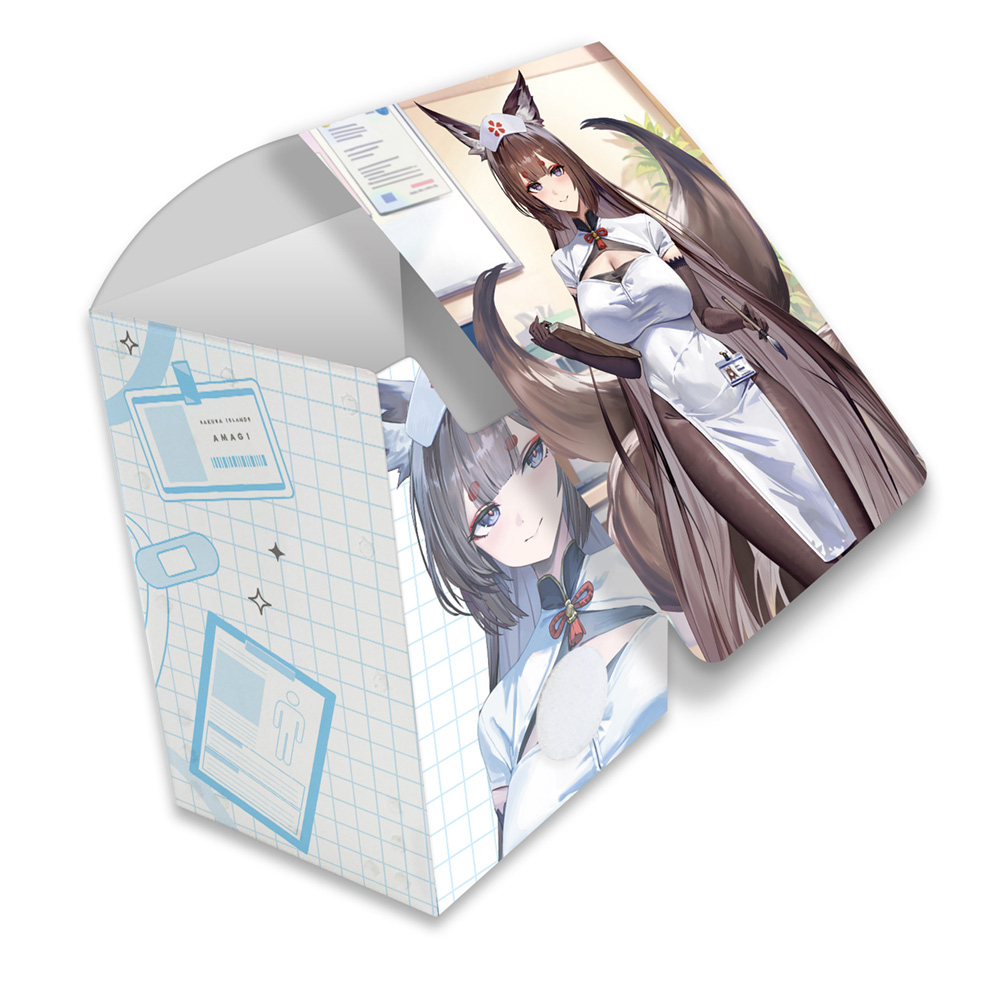 【カーテン魂】アズールレーン 描き下ろしデッキケース (天城 (空母)/ナース)