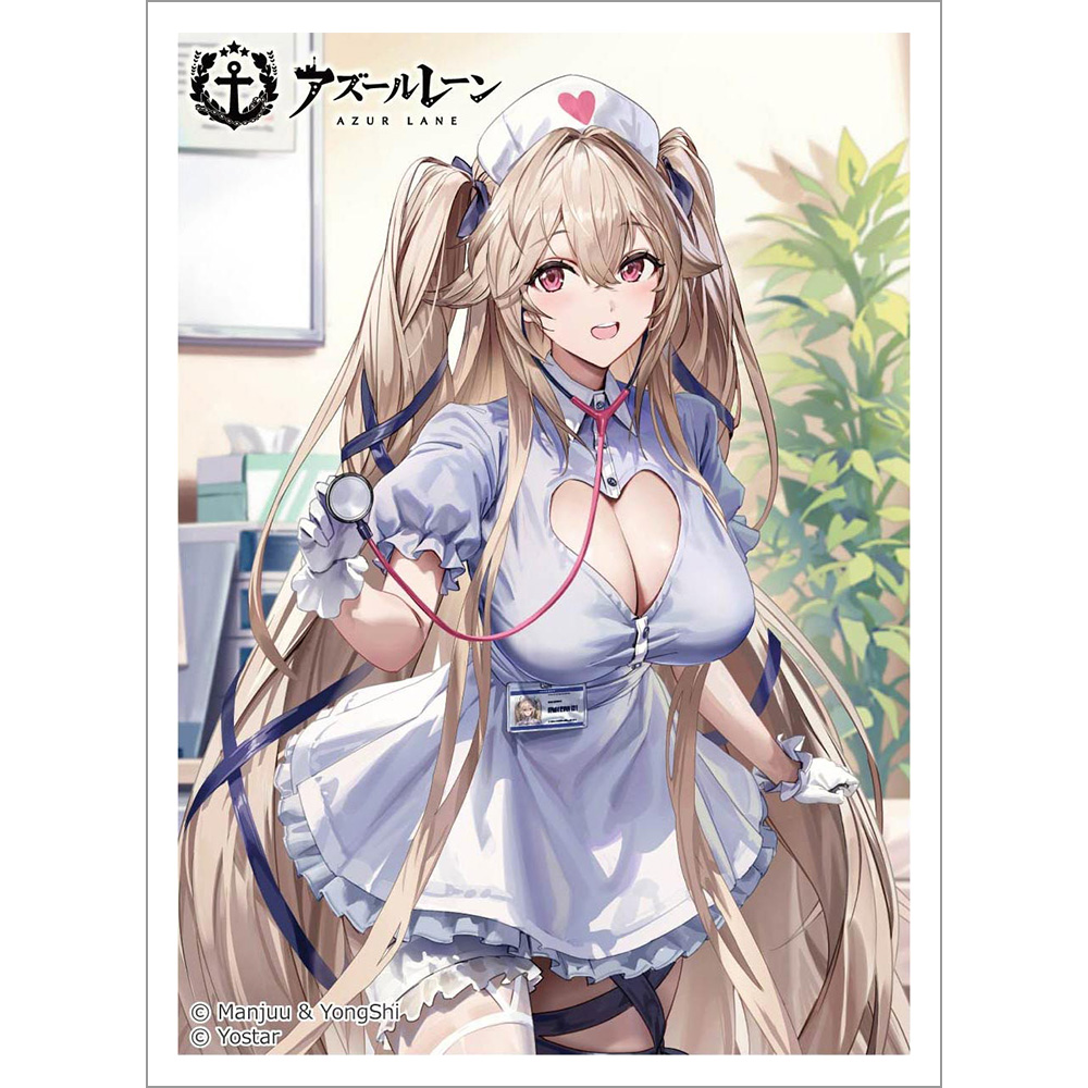 【カーテン魂】アズールレーン 描き下ろしスリーブ (アンカレッジ/ナース)