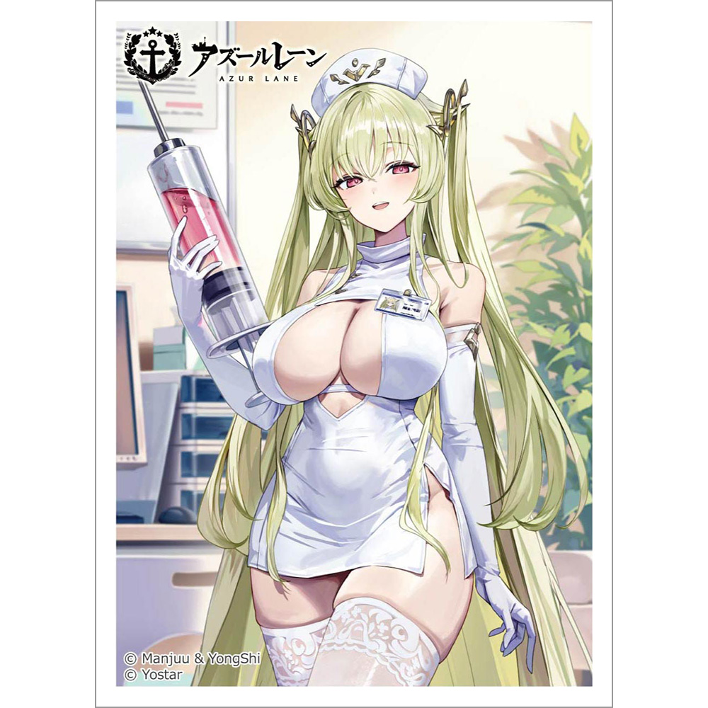 【カーテン魂】アズールレーン 描き下ろしスリーブ (ナポリ/ナース)