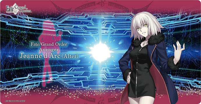 【ブロッコリー】キャラクター万能ラバーマットスリム Fate/Grand Order｢アヴェンジャー/ジャンヌ・ダルク〔オルタ〕｣ 邪竜の魔女ver新宿1999