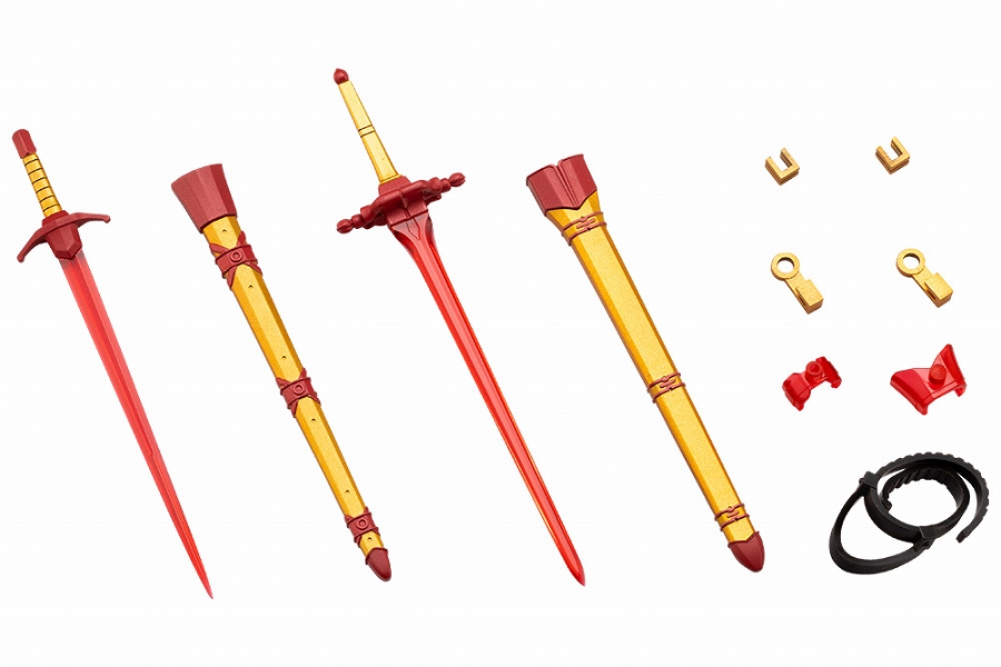 【コトブキヤ】M.S.G モデリングサポートグッズ バーチュアスタイル09 ソードセットA フレイムライトVer.