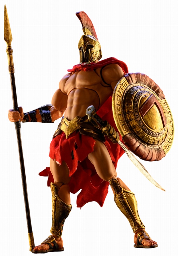 【WIND TOYS】WIND TOYS Spartan King Leonidas I（スパルタンキング レオニダス） 1/12スケール 可動フィギュア スタンダード版