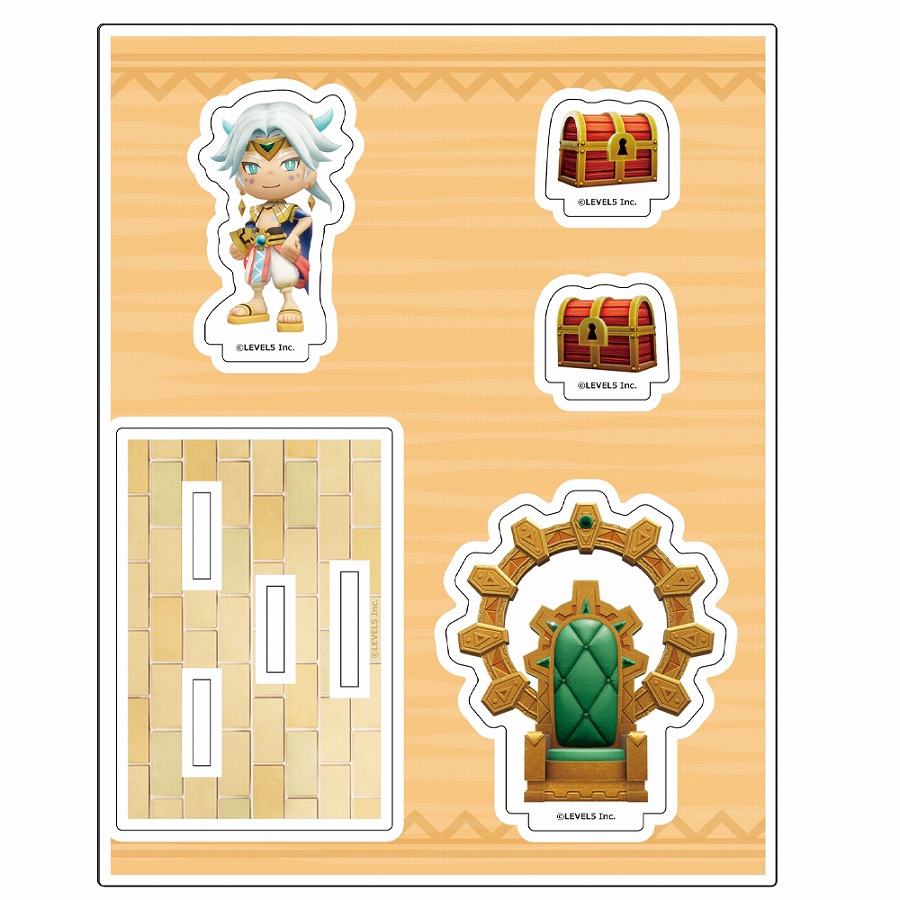 【KADOKAWA】『ファンタジーライフi グルグルの竜と時をぬすむ少女』 オリジナルアクリルジオラマ 王都ミステニア （ラノア）