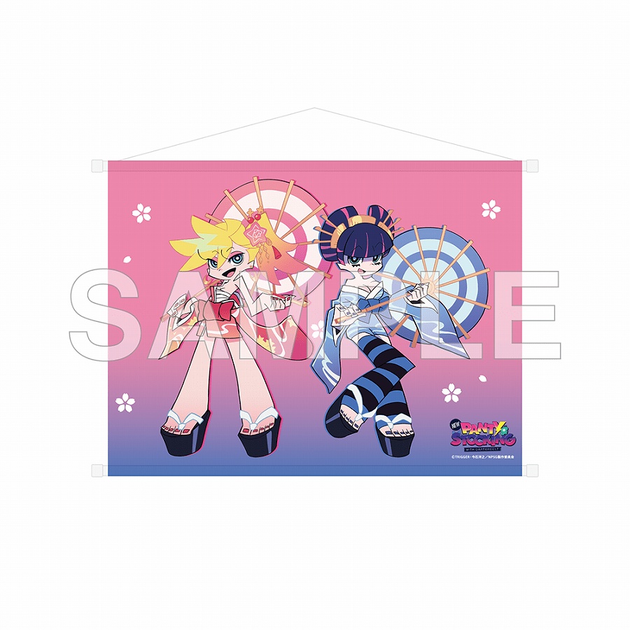 【KADOKAWA】New PANTY & STOCKING with GARTERBELT B2タペストリー 和装ver.