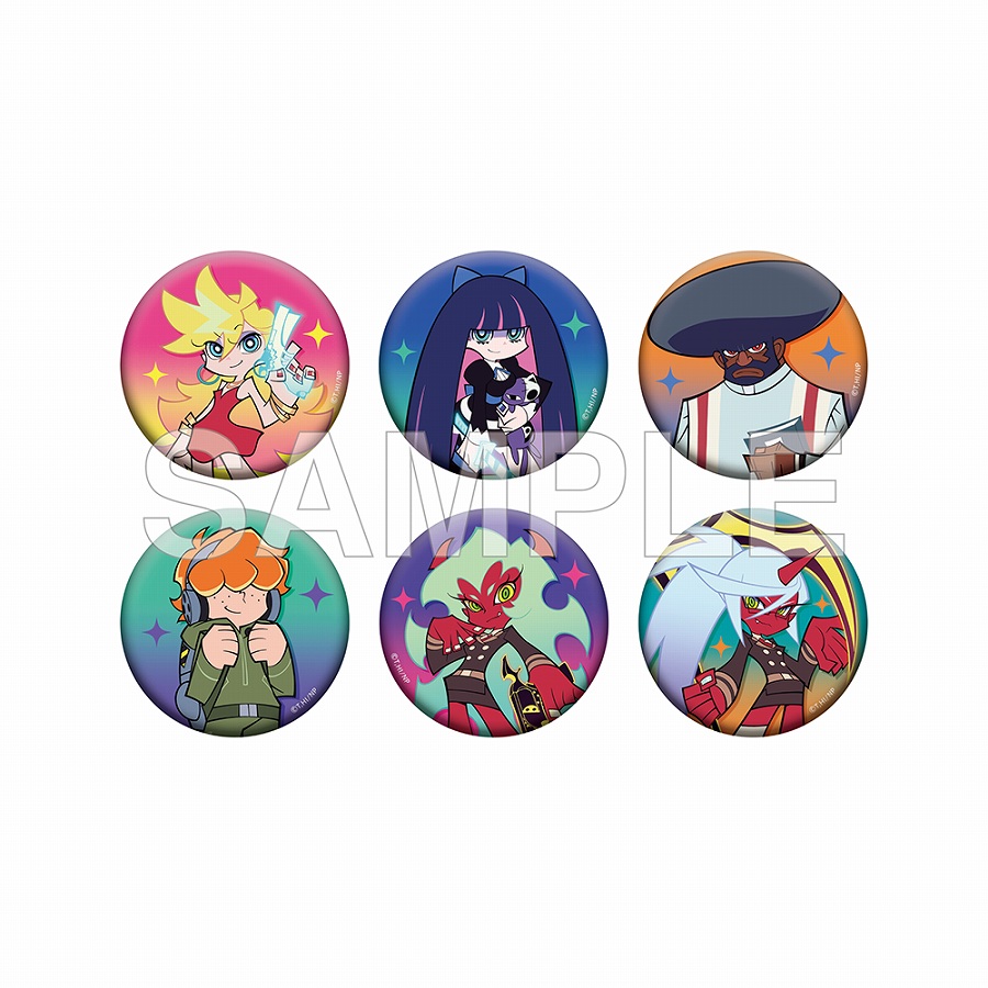 【KADOKAWA】New PANTY & STOCKING with GARTERBELT トレーディング缶バッジ No.2 1BOX入数：6