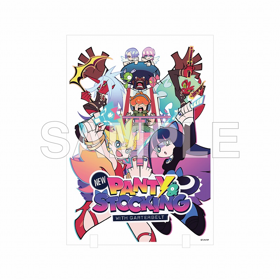 【KADOKAWA】New PANTY & STOCKING with GARTERBELT アクリルイラストパネル キービジュアルver.