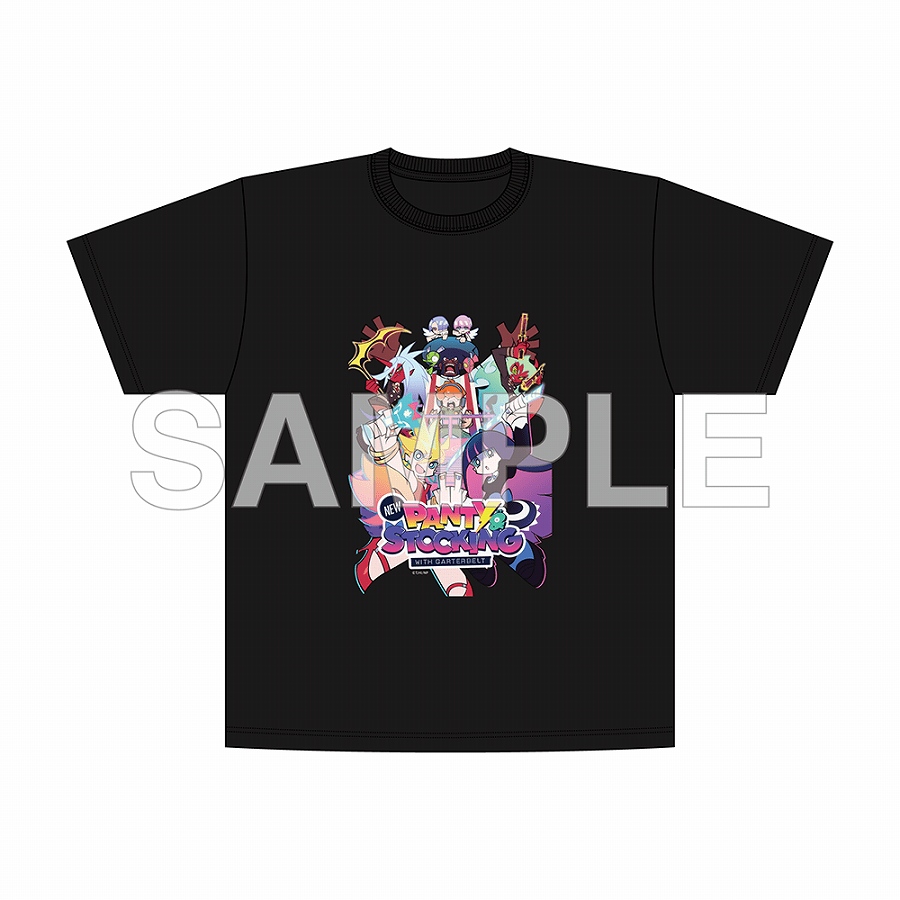 【KADOKAWA】New PANTY & STOCKING with GARTERBELT Tシャツ キービジュアルver.