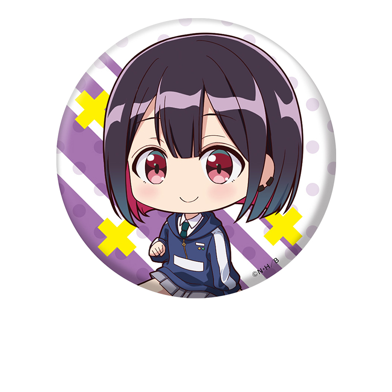 【ペンギンパレード】ばっどがーる ぺたん娘缶バッジ 優谷 優