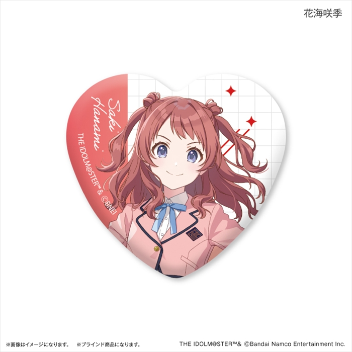【カルチュア・エンタテインメント】学園アイドルマスター トレーディングハート型缶バッジ 【全12種】（BOX）