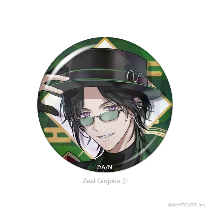 【サイバーエージェント】BY THE BEAT ホログラム缶バッジ Zeal Ginjoka（1）