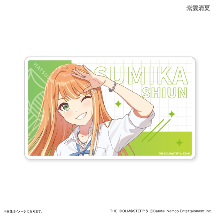 【カルチュア・エンタテインメント】学園アイドルマスター アクリルブロック 紫雲清夏