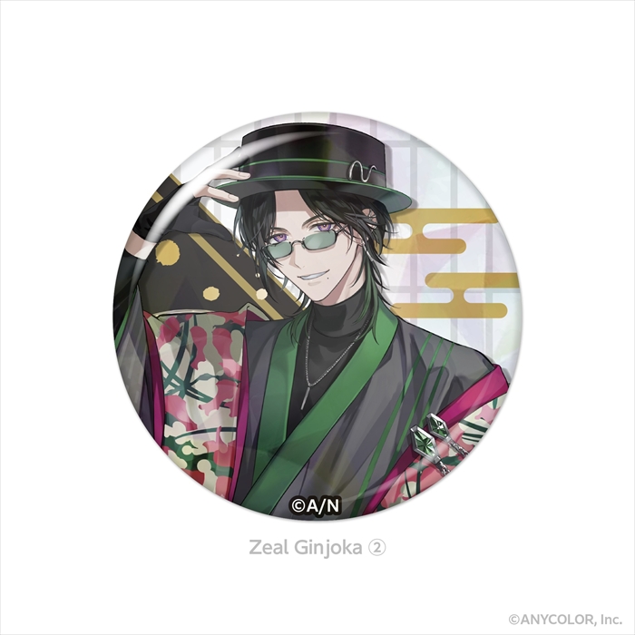 【サイバーエージェント】BY THE BEAT ホログラム缶バッジ Zeal Ginjoka（2）