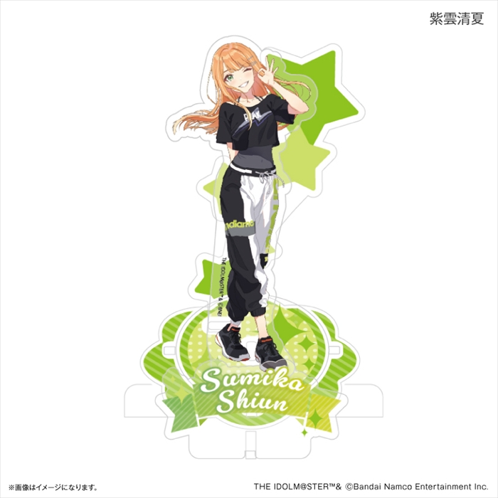 【カルチュア・エンタテインメント】学園アイドルマスター ステージアクリルスタンド 紫雲清夏