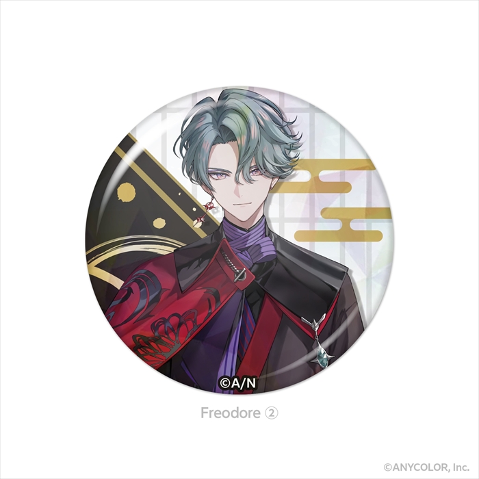 【サイバーエージェント】BY THE BEAT ホログラム缶バッジ Freodore（2）