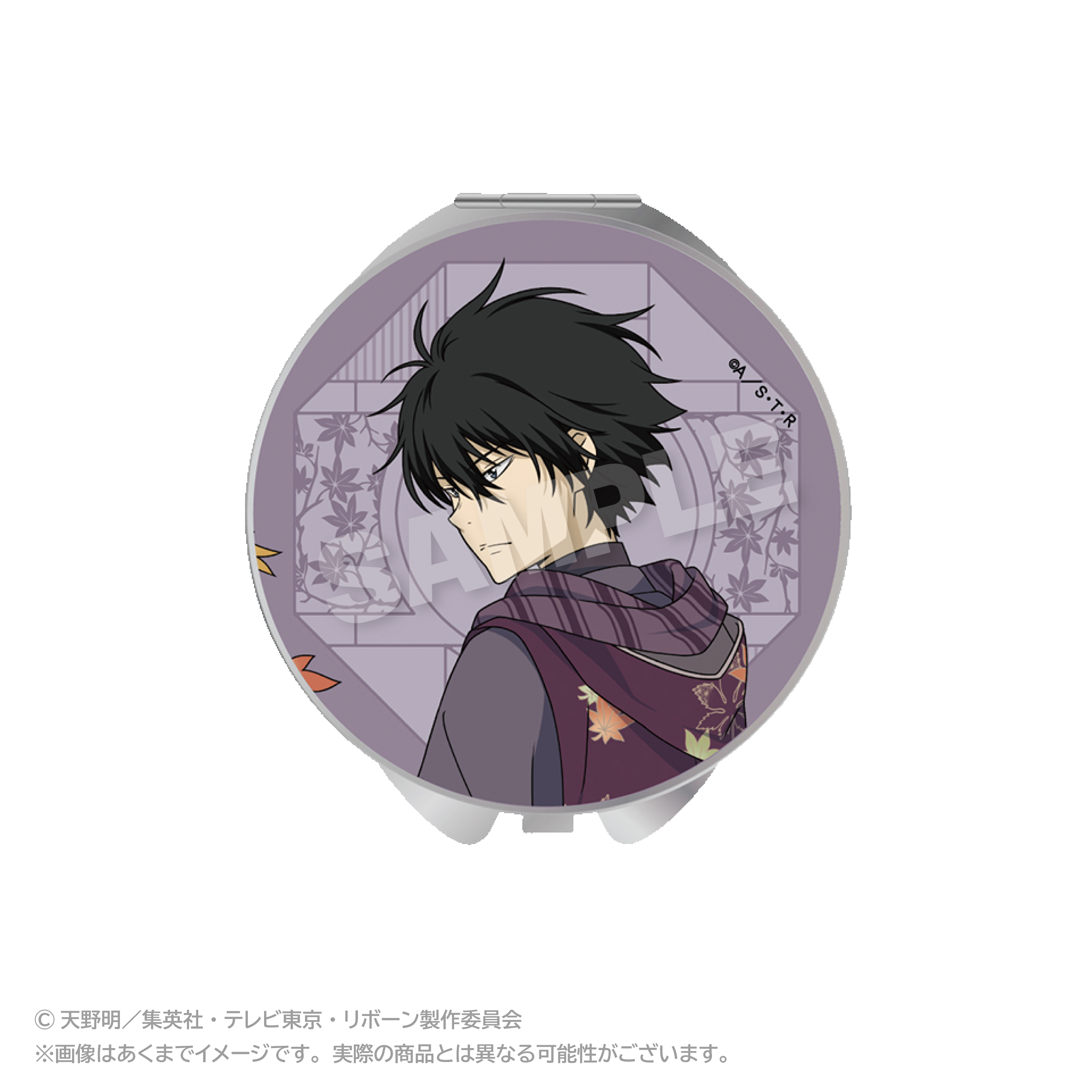 【ステラノーツ】家庭教師ヒットマンREBORN！ コンパクトミラー 秋和服ver. 雲雀恭弥