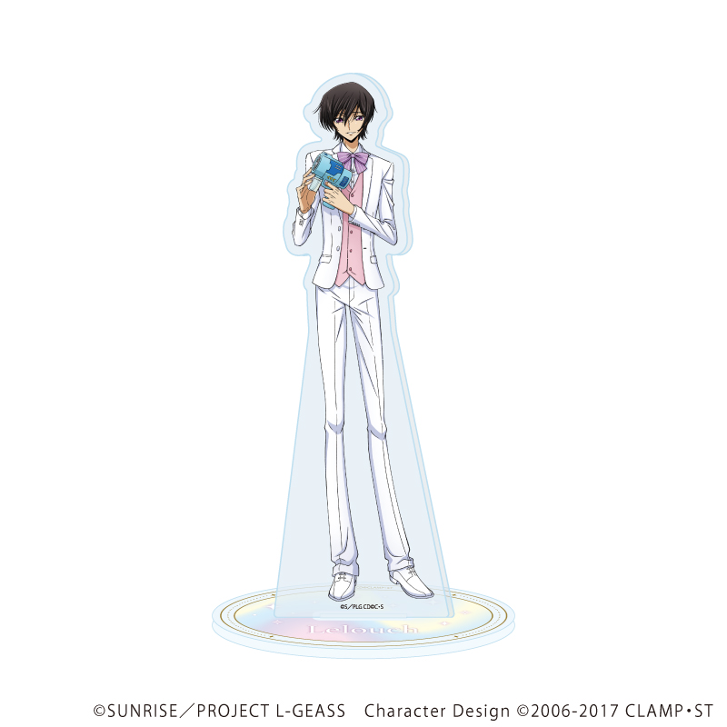 【A3】アクリルスタンド「コードギアス 反逆のルルーシュ」01/ルルーシュ・ランペルージ（描き下ろしイラスト）